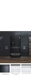 LG Multi-Door Kühlschrank InstaView Door-in-Door 508L, UVnano, Eis- & Wasserspender