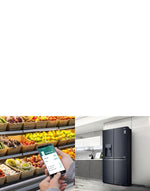 Lade das Bild in den Galerie-Viewer, LG Multi-Door Kühlschrank InstaView Door-in-Door 508L, UVnano, Eis- &amp; Wasserspender
