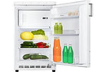 Lade das Bild in den Galerie-Viewer, EXQUISIT Inoxlook Kühlschrank 136 l, 4‑Sterne Gefrierfach, 850 mm, Energieklasse E
