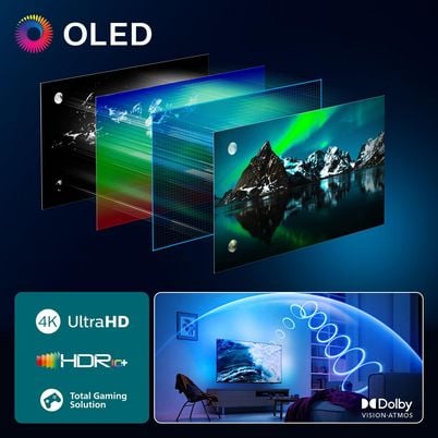 Philips 65OLED810 OLED Ambilight TV – 65‑Zoll 4K Smart OLED