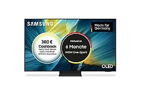 Samsung GQ55S85D OLED 4K Smart TV: 55 Zoll, Tizen, Brillantes Bild, Smart Home