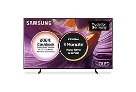 Samsung GQ65S85D 65 Zoll OLED 4K Smart TV für brillantes Heimkino