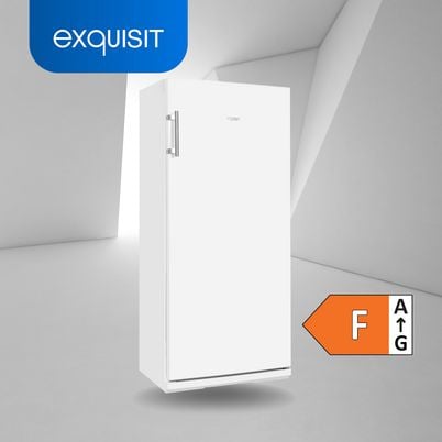 EXQUISIT KS29-V-H-280F Weißer Vollraumkühlschrank 254 l Energieeffizient mit LED-Beleuchtung