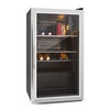 CUBES HC 203 E ACDC Getränkekühlschrank 115L Schwarz Rot