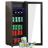 CUBES HC 150 E Afri Getränkekühlschrank – 115 l, stilvolles Afri‑Cola Design, 845 mm hoch