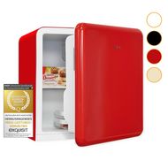 BOMANN VS 2195.1 Edelstahl-Kühlschrank 133 L, D-Energieklasse, 850 mm hoch