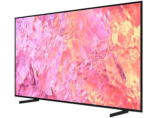 Samsung QLED QE50Q60CAU 50 Zoll 4K UHD Smart TV mit Quantum HDR und OTS Lite