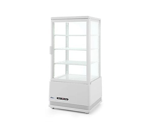 HENDI Arktic Aufsatz Kühlvitrine 78 Liter Schwarz 230 V