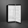 SMEG FAB28RBL5 1‑Tür Kühlschrank 153 cm Hoch Schwarz 50er‑Style