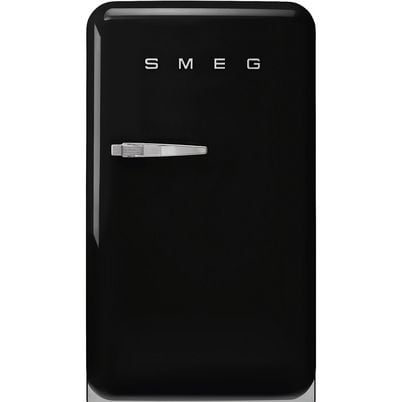 SMEG FAB10RBL6 Kühlschrank 970 mm Hoch, Schwarz, 122 L, 1‑Tür, D‑Klasse