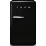 Lade das Bild in den Galerie-Viewer, SMEG FAB10RBL6 Kühlschrank 970 mm Hoch, Schwarz, 122 L, 1‑Tür, D‑Klasse
