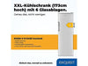 EXQUISIT KS350-V-H-040E Inoxlook Vollraumkühlschrank 331L Edelstahl Energieeffizienz E
