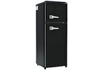 Lade das Bild in den Galerie-Viewer, AMICA KS 15614 S Retro Kühlschrank 108 l Schwarz Freistehend
