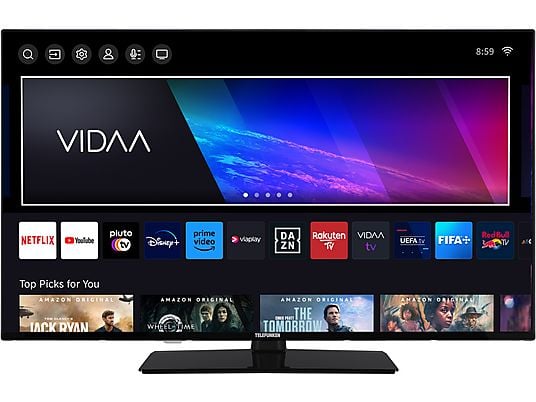 Telefunken XU43VP750M 4K UHD 43 Zoll Smart-TV: Brillantes Bild, VIDAA OS