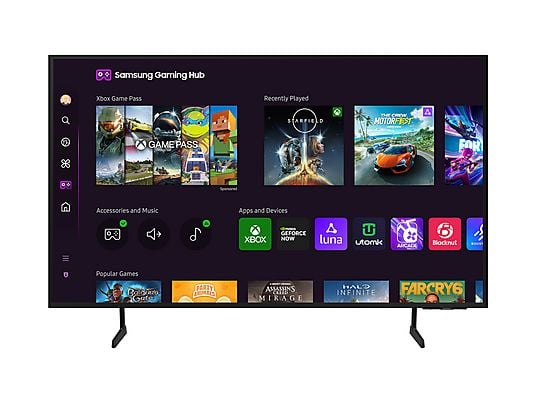 Samsung DU7105 43 Zoll 4K UHD Smart TV Flachbildfernseher – Lebendige Farben, Smarte Unterhaltung