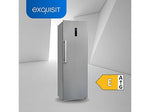 Lade das Bild in den Galerie-Viewer, Exquisit KS360-V-HE-040E Inoxlook Kühlschrank 359L NoFrost Edelstahl Freistehend
