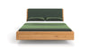 Elegantes Designer Massivholz-Bett Cassian aus Eiche mit Schwebefunktion