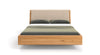 Elegantes Designer Massivholz-Bett Cassian aus Eiche mit Schwebefunktion