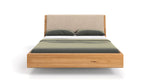 Lade das Bild in den Galerie-Viewer, Elegantes Designer Massivholz-Bett Cassian aus Eiche mit Schwebefunktion
