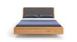 Lade das Bild in den Galerie-Viewer, Elegantes Designer Massivholz-Bett Cassian aus Eiche mit Schwebefunktion
