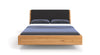 Elegantes Designer Massivholz-Bett Cassian aus Eiche mit Schwebefunktion