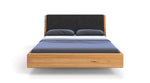 Lade das Bild in den Galerie-Viewer, Elegantes Designer Massivholz-Bett Cassian aus Eiche mit Schwebefunktion
