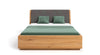 Designer Massivholz Eichenbett Cassian mit Integriertem Stauraum – Modern & Elegant