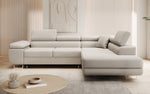 Lade das Bild in den Galerie-Viewer, Luxuriöses Designer Ecksofa Aston Bouclé mit Schlaffunktion &amp; Stauraum, Multifunktional &amp; Stilvoll
