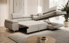 Luxuriöses Designer Ecksofa Aston Bouclé mit Schlaffunktion & Stauraum, Multifunktional & Stilvoll