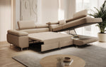 Lade das Bild in den Galerie-Viewer, Luxuriöses Designer Ecksofa Aston Bouclé mit Schlaffunktion &amp; Stauraum, Multifunktional &amp; Stilvoll
