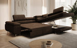 Lade das Bild in den Galerie-Viewer, Luxuriöses Designer Ecksofa Aston Bouclé mit Schlaffunktion &amp; Stauraum, Multifunktional &amp; Stilvoll
