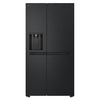 LG GSLC41EPPE Side-by-Side Kühlschrank Schwarz – 641L, Eis-/Wasser-Spender