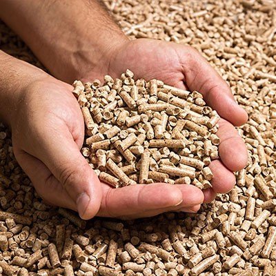 Nachhaltige Holzpellets in loser Schüttung für Heizungen – 25 kg Sack