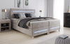 Luxuriöses Boxspringbett Sejour: Komfortable LED-Beleuchtung, Praktischer Stauraum, Stilvolles Cord