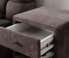 Eleganter Designer Cord-Nachttisch Amy: Stilvolle Nachtkommode mit Stauraum
