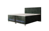 Luxuriöses Boxspringbett Simple mit LED-Beleuchtung aus Cord-Stoff – Ultimativer Schlafkomfort