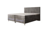 Luxuriöses Boxspringbett Simple mit LED-Beleuchtung aus Cord-Stoff – Ultimativer Schlafkomfort