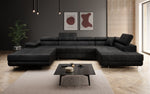 Lade das Bild in den Galerie-Viewer, Elegantes Lago Designer Schlafsofa: Bouclé, Klappfunktion, Luxuriöser Wohnkomfort
