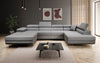 Elegantes Lago Designer Schlafsofa: Bouclé, Klappfunktion, Luxuriöser Wohnkomfort
