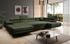 Elegantes Lago Designer Schlafsofa: Bouclé, Klappfunktion, Luxuriöser Wohnkomfort