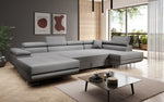 Lade das Bild in den Galerie-Viewer, Elegantes Lago Designer Schlafsofa: Bouclé, Klappfunktion, Luxuriöser Wohnkomfort

