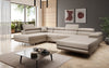 Elegantes Lago Designer Schlafsofa: Bouclé, Klappfunktion, Luxuriöser Wohnkomfort