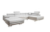 Elegantes Lago Designer Schlafsofa: Bouclé, Klappfunktion, Luxuriöser Wohnkomfort