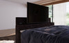 Luxuriöses Sejour Boxspringbett mit TV-Lift, RGB-Beleuchtung und Stauraum