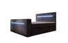 Luxuriöses Sejour Boxspringbett mit TV-Lift, RGB-Beleuchtung und Stauraum