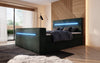 Luxuriöses Sejour Boxspringbett mit TV-Lift, RGB-Beleuchtung und Stauraum