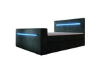 Lade das Bild in den Galerie-Viewer, Luxuriöses Sejour Boxspringbett mit TV-Lift, RGB-Beleuchtung und Stauraum
