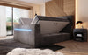 Luxuriöses Sejour Boxspringbett mit TV-Lift, RGB-Beleuchtung und Stauraum