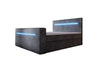 Luxuriöses Sejour Boxspringbett mit TV-Lift, RGB-Beleuchtung und Stauraum