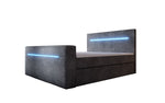 Lade das Bild in den Galerie-Viewer, Luxuriöses Sejour Boxspringbett mit TV-Lift, RGB-Beleuchtung und Stauraum

